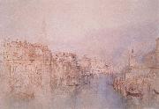J.M.W. Turner The Grand Canal looking towards the Dogana oil painting on canvas